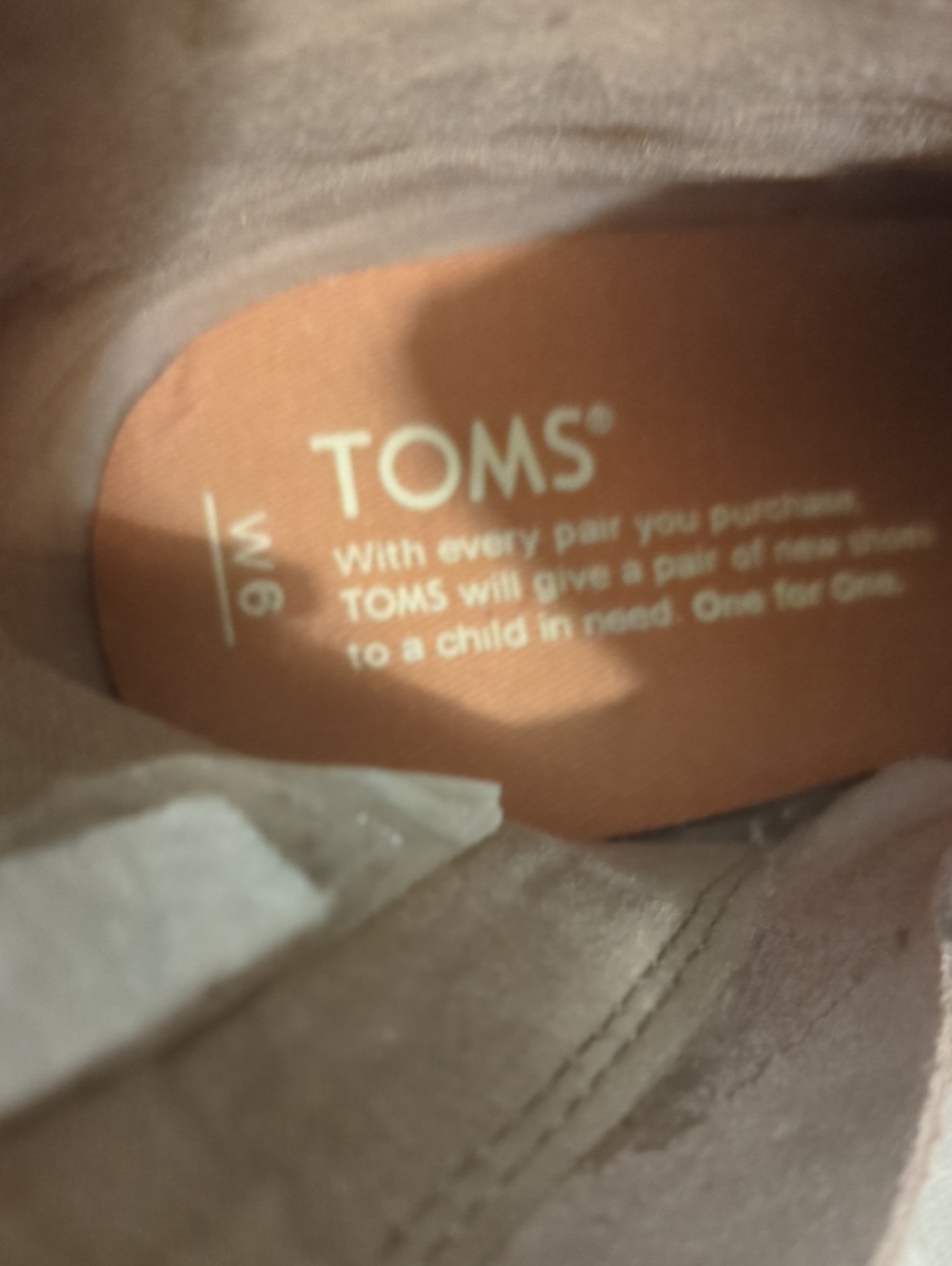 Toms Perforated Suede Ankle Boots in Light Beige Size 6 - Picture 9 of 9